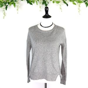 ✨ Madewell Grey Over sized Cable Knit Sweater XS/S